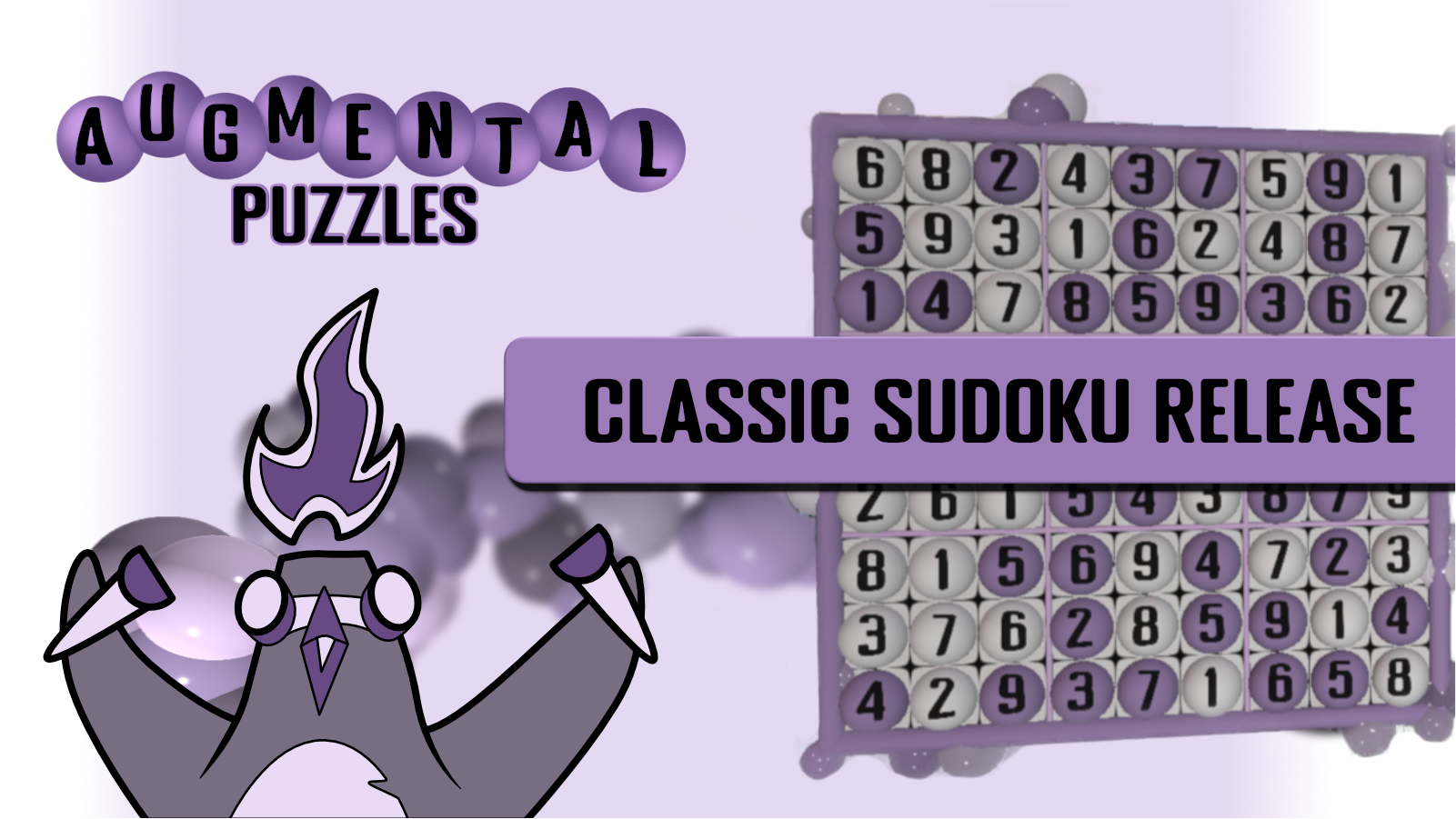 Augmental Puzzles - Classic Sudoku Release, Now Live on SteamVR